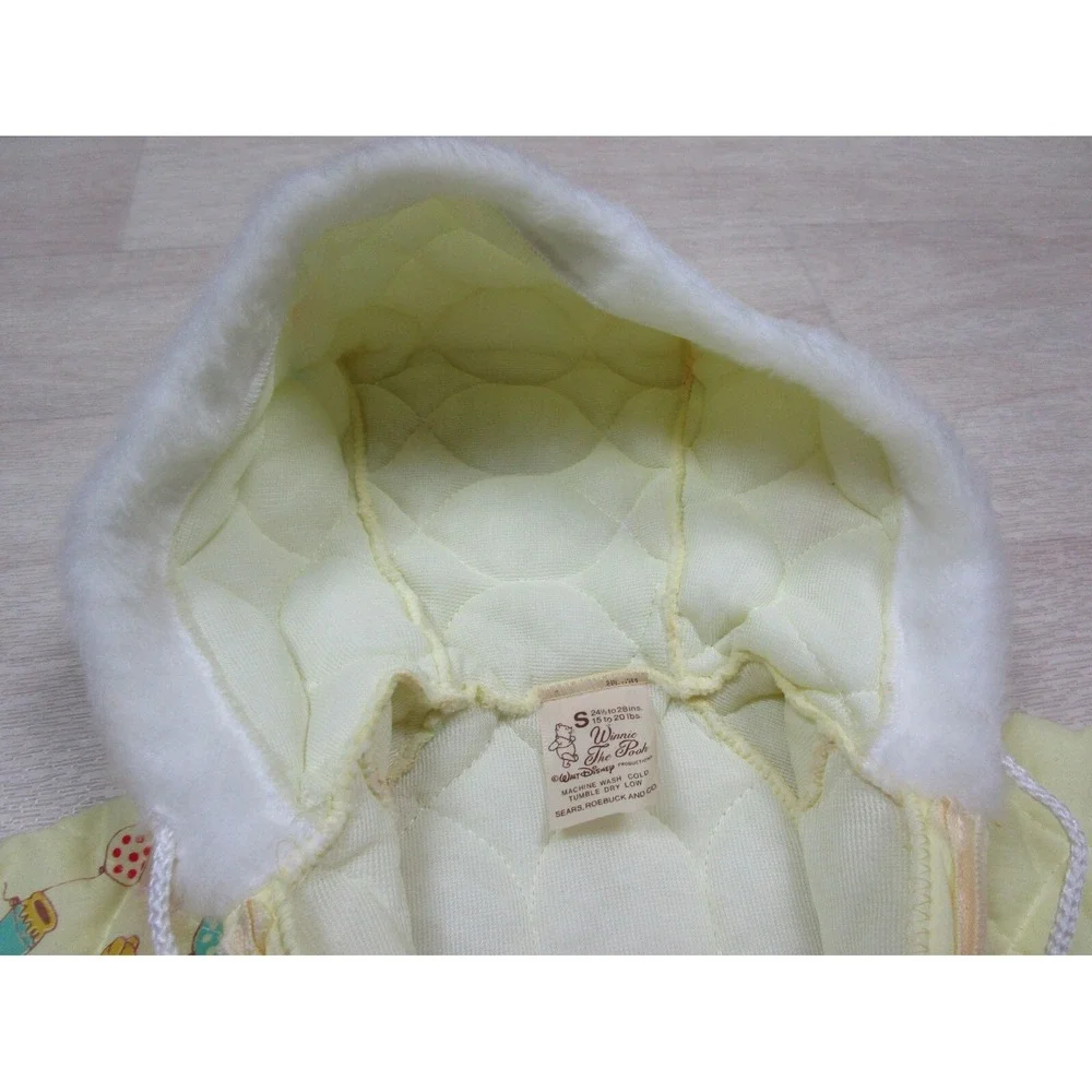 Vintage 1970's Walt Disney Productions POOH AOP Toddler One Piece Size‎ (S) EUC